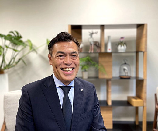 代表取締役社長　山田通明